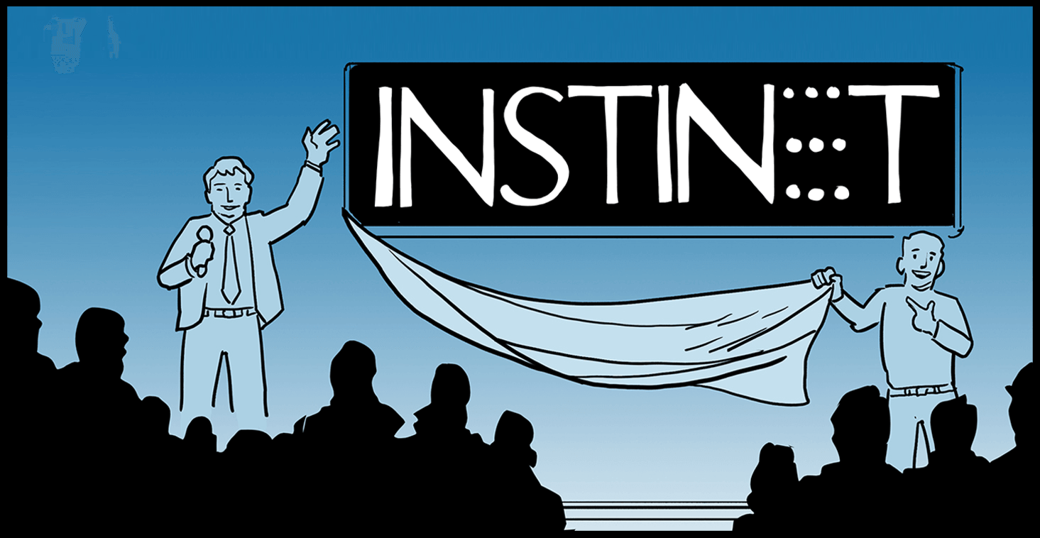 The new Instinet logo is unveiled.