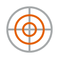 Bullseye Orange