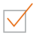 Checkmark Orange